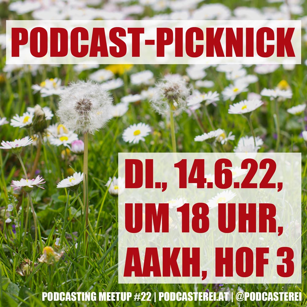 Einladung Podcast-Picknick